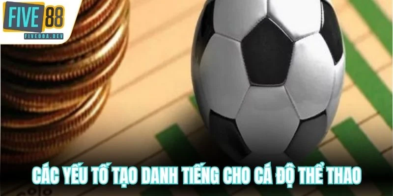 Các yếu tố tạo danh tiếng cho cá độ thể thao