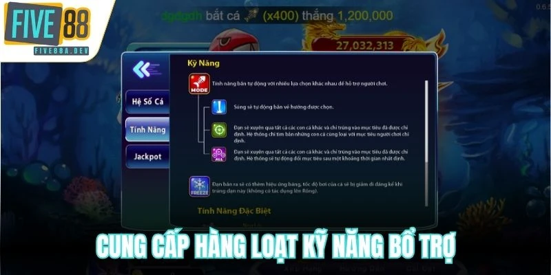 Cung cấp hàng loạt kỹ năng bổ trợ